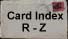 Card Index R - Z